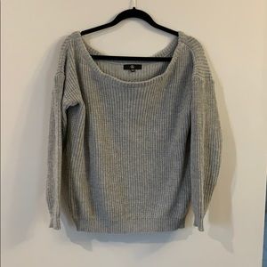 Missguided Grey Knitted Sweater